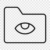 eye folder design, eye folder maker, eye folder printing, eye folder icon svg