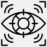Eye Movement, Eye Tracking Technology, Eye Tracking System, Eye Tracking Software icon svg