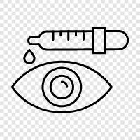 Eyedrops, Drops, Medicine, Pharmacy icon svg