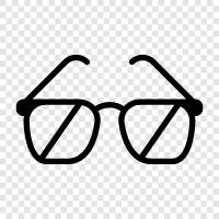 Eyeglasses, Spectacles, Sunglasses, Glasses icon svg