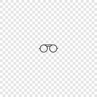 eyeglasses, prescription glasses, sunglasses, spectacles icon svg