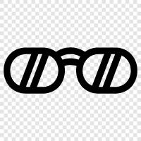 Brille, Kontaktlinsen, verschreibungspflichtige Brille symbol