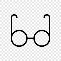 eyeglasses, reading glasses, sunglasses, prescription lenses icon svg