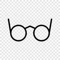 eyeglasses, specs, frames, spectacles icon svg