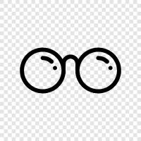 eyeglasses, spectacles, sunglasses, Glasses icon svg