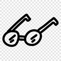 eyeglasses, spectacles, sun glasses, Glasses icon svg