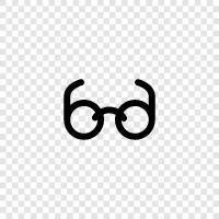 Eyeglasses, Sunglasses, Spectacles, Glasses icon svg