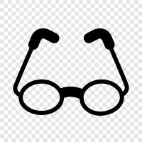 eyeglasses, prescription, frames, eyeglasses frames icon svg