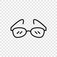 Eyeglasses, Sunglasses, Frames, Spectacles icon svg