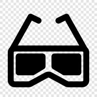 eyeglasses, specs, sunglasses, corrective lenses icon svg