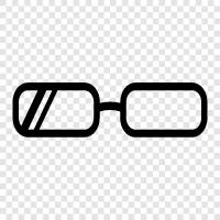 Eyeglasses, Sunglasses, Prescription Glasses, Glasses for icon svg