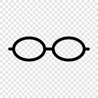 eyeglasses, spectacles, specs, eye glasses icon svg