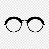 Eyeglasses, Sunglasses, Spectacles, Glasses icon svg