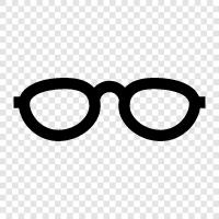 eyeglasses, spectacles, prescription glasses, sunglasses icon svg