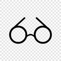 eyeglasses, spectacles, reading glasses, Glasses icon svg