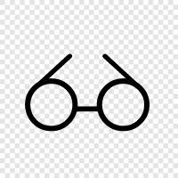 Eyeglasses, Sunglasses, Spectacles, Glasses icon svg