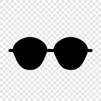 eyeglasses, prescription glasses, sunglasses, corrective glasses icon svg