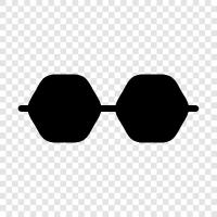 eyeglasses, prescription, safety, lenses icon svg