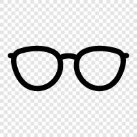 eyeglasses, prescription glasses, eyeglasses store, glasses frames icon svg