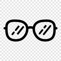 eyeglasses, spectacles, reading glasses, sunglasses icon svg