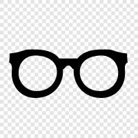 eyeglasses, specs, eyewear, sun glasses icon svg