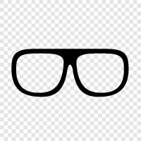 Eyeglasses, Sunglasses, Frames, Eye health icon svg