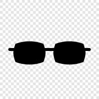 eyeglasses, specs, reading glasses, sunglasses icon svg