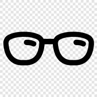 Eyeglasses, Sunglasses, Progressive lenses, Spectacles icon svg