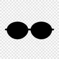 eyeglasses, spectacles, reading glasses, sunglasses icon svg