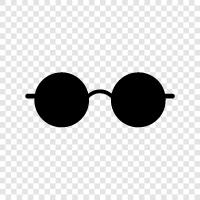 eyeglasses, corrective lenses, sunglasses for men, sunglasses for women icon svg