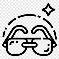 eyeglasses, spectacles, reading glasses, prescription glasses icon svg