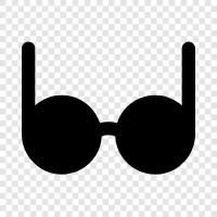 eyeglasses, spectacles, reading glasses, sunglasses icon svg