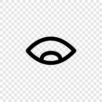 Eyes, Vision, Seeing, Vision Disorders icon svg