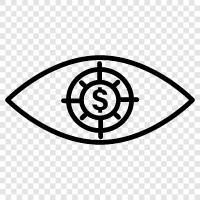 eyes, sight, see, vision care icon svg