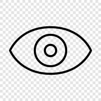 Augen, Sehvermögen, Optik, Gesundheit symbol