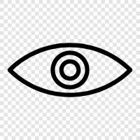 Eyes, Vision, Eyesight, Sight icon svg