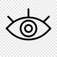 eyesight, vision, eyeball, vision health icon svg