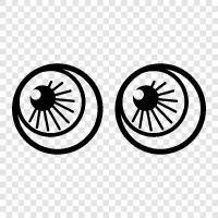 eyesight, vision, vision problems, eye doctor icon svg