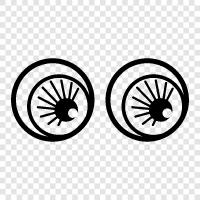 eyesight, vision, glasses, contacts icon svg