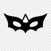 face, cosplay, Halloween, fun icon svg