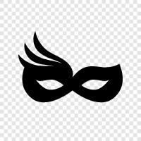 face, facepaint, face paint, cosplay icon svg