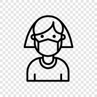 face, wear, protection, mask icon svg