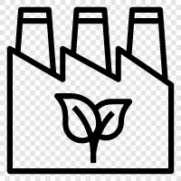 factory farming, industrial ecology, ecology, environmentalism icon svg