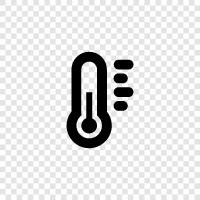 Fahrenheit, Celsius, Thermostat, Room thermometer icon svg