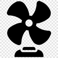 fan, home cooling fan, window cooling fan, cooling fan icon svg