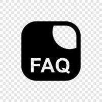 FAQs, FAQ page, Frequently Asked Questions, answer to a question icon svg