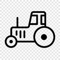 farm, tractor, farming, equipment icon svg