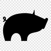 Farm, Animal, Farm Animal, Butcher icon svg