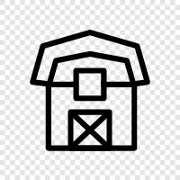 Farm, Horse, Hay, Feed icon svg