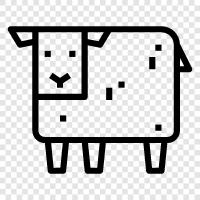 Farm, Wool, Farm Animals, Breeds icon svg